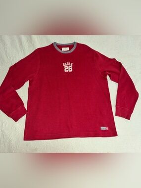 American Eagle Outfitters Red Shirt Long Sleeves Men’s L